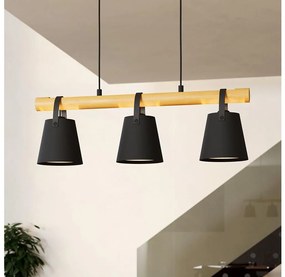 Eglo 43636 - Lampa wisząca BOYLE 3xE27/10W/230V na linkach