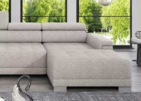 Narożnik Camp XL z elektrycznie wysuwanym siedziskiem i funkcją relax
