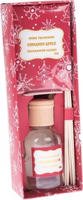 Zestaw upominkowy dyfuzor zapachowy Cynamon i jabłko + woreczek zapachowy, 8,4 x 24,6 x 6,2