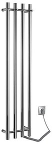 Sapho - Elektryczna suszarka do ręczników PAPINADO 85W/230V 120 cm chrom błyszczący