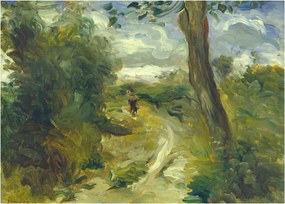 Obraz na szkle - Auguste Renoir, Landscape between Storms, reprodukcje (70x50 cm)