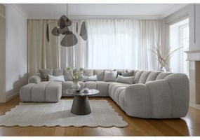 Jasnoszary narożnik (prawostronny/w kształcie litery U) Shell – Miuform