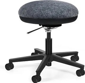 Balansujący taboret specjalistyczny Turini KA22, tkanina Moon U-08
