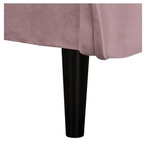 Lawendowa aksamitna sofa 138 cm Juli – Ropez