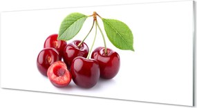 Panel szklany do Kuchni Słodkie Czereśnie