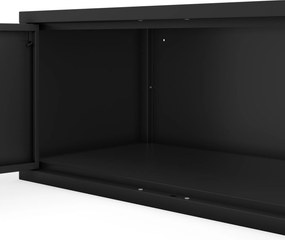 Nadstawka na szafę czarna, 800x380x400 mm: EWA