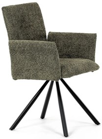 Zestaw krzeseł obiadowych z mechanizmem powrotnymDCH-W1117 GRN2, 2 szt.