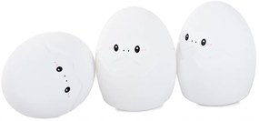LED dziecięca lampka nocna GEPI 12,5 cm, biała