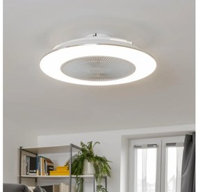 Brilagi - LED ściemnialna lampa z wentylatorem AURA LED/38W/230V biała + DO