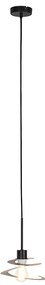 Designerska lampa wisząca z kloszem w kształcie spirali 20 cm - ScrollDesignerski Oswietlenie wewnetrzne