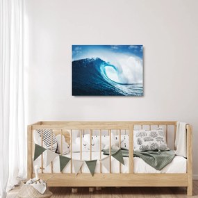 Obraz na szkle - Fala oceaniczna (70x50 cm)