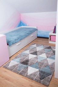Dywan Diamond Trójkąty Pastelowe 160 cm x 230 cm