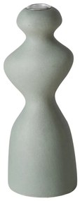 Świecznik ceramiczny o nieregularnym kształcie  MORANA, 22 cm