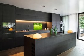 Panel dekor szkło Zielona łąka