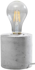 Betonowa lampka biurkowa w stylu loftowym - 7X EX586 W9-G31