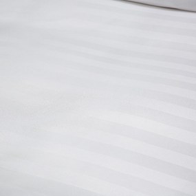 PrzytulneMieszkanie.pl PrzytulneMieszkanie.pl Hotelowa pościel z mikrofibry JASMINE biała - pasek 2 cm, hotelowa kieszeń Rozmiar pościeli: 70 x 90 cm | 140 x 200 cm