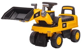 Rowerek do pchania ładowarka CAT 2xAA żółty/czarny