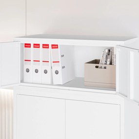 Nadstawka na szafę EWA Compact 800 x 380 x 400 mm, biała