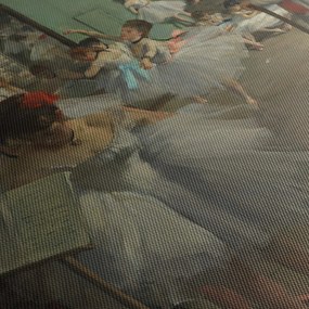 Obraz - Edgar Degas, The Dance Class, reprodukcje (125x70 cm)