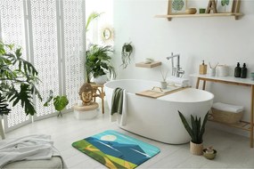 Dywanik do łazienki Dywanik do łazienki góry widok