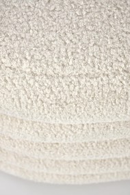 Pufa ze schowkiem Bliss z tkaniny bouclé