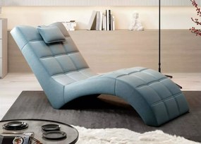 Nowoczesny szezlong Londi z poduszką chesterfield