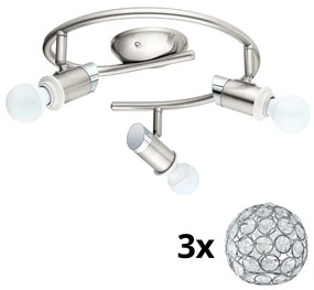 Eglo - LED reflektor MY CHOICE 3xE14/4W/230V chrom