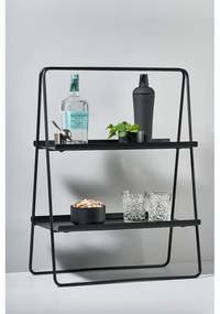 Czarny metalowy regał 53x75 cm A-Table − Zone