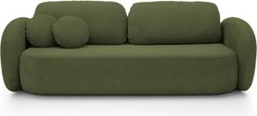 Sofa OLIO z funkcja spania i pojemnikiem ZIELONY ARAGON 39