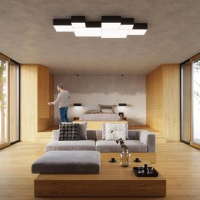 Lampa wisząca HORUS 35 czarna SOLLUX  LIGHTING
