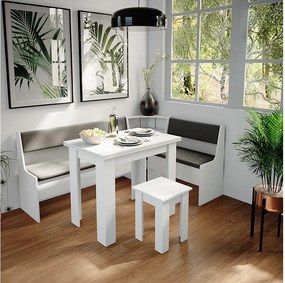 Corner Bank Group biały 180x120x80 roman