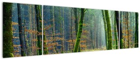 Obraz lasu (170x50 cm)