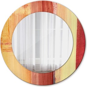 Lustro dekoracyjne okrągłe Abstrakcyjny obraz