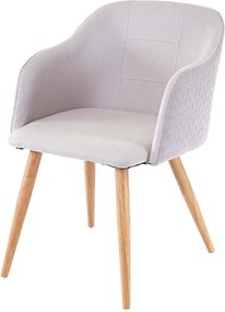 Krzesło do jadalni MCW-D71, jasnoszary