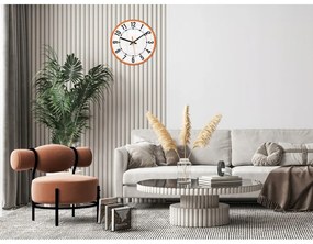 Zegar ścienny okrągły cichy klasyczny akrylowy na ścianę duże cyfry stylowy