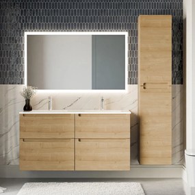 Badmöbel Set VIREO 120 cm mit Doppelwaschbecken