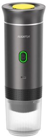 Aligator ACM002 - Podróżny ekspres do kawy z wbudowanym akumulatorem PortaCaffé 3w1 72W/7500 mAh szary