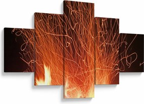 Obraz ognia (125x70 cm)