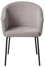 Jasnoszare krzesło Easton – Unique Furniture