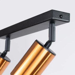 Listwa oświetleniowa WINX 2 czarna/miedziana SOLLUX  LIGHTING