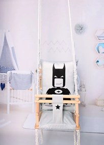 Dziecięca huśtawka dla chłopca 3w1 Taurus - batman