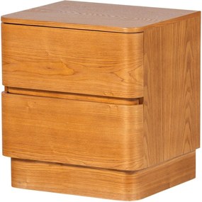 Szafka nocna w naturalnym kolorze Fejo – WOOOD