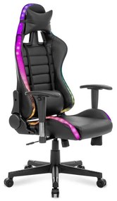 OBROTOWY FOTEL GAMINGOWY RGB o1288
