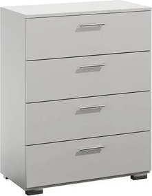 Biała minimalistyczna komoda 80 cm B4-B35