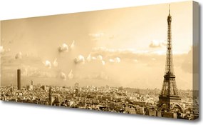 Fotoobraz na płótnie Panorama Miejskich Kamienic