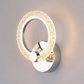 KINKIET ŚCIENNY LED LHJ067-W CHROM