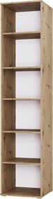 Minimalistyczny regał 40 cm dąb artisan Z2-W98