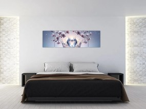 Obraz - Diamentowe serce (170x50 cm)