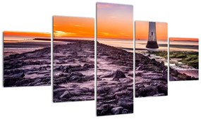 Obraz latarni morskiej (125x70 cm)