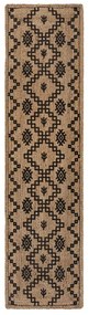 Naturalny chodnik z juty 60x230 cm Rowen – Flair Rugs